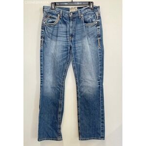 Ariat Blue‎ Men's M5 Smokey Straight Leg Jeans - Size 36/34